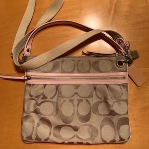 Coach cross body bag used